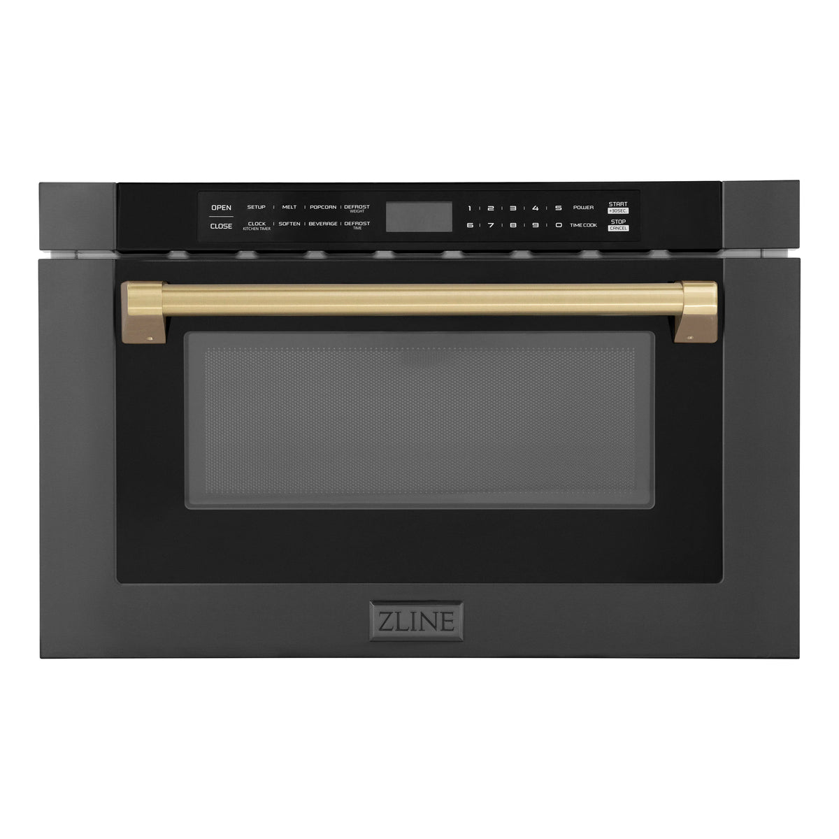 ZLINE Autograph Edition 36 4.6 Cu. ft. Dual Fuel Range with GAS Stove and Electric Oven in Stainless Steel with Gold Accents (RAZ-36-G)