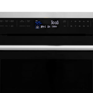 ZLINE 24" 1.6 cu ft. Built-in Convection Microwave Oven in Stainless Steel with Speed and Sensor Cooking