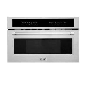 ZLINE 30” 1.6 cu ft. Built-in Convection Microwave Oven in Fingerprint Resistant Stainless Steel with Speed and Sensor Cooking