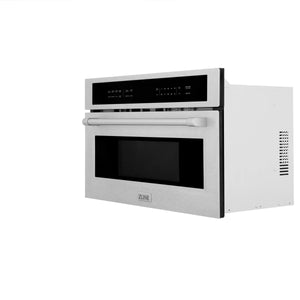 ZLINE 30” 1.6 cu ft. Built-in Convection Microwave Oven in Fingerprint Resistant Stainless Steel with Speed and Sensor Cooking