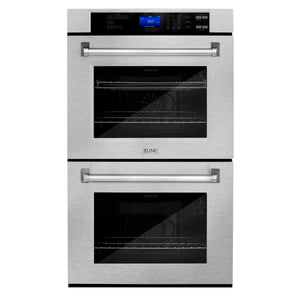 ZLINE 30" Professional Double Wall Oven with Self Clean and True Convection in Fingerprint Resistant Stainless Steel (AWDS-30)