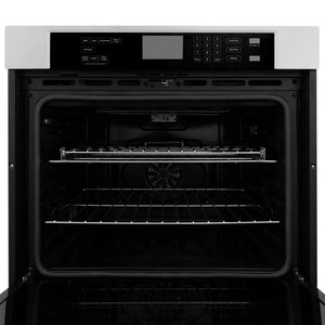 ZLINE 30" Professional Single Wall Oven with Self Clean and True Convection in Stainless Steel (AWS-30)