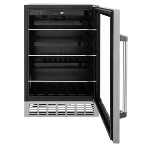 ZLINE 24" Monument 154 Can Beverage Fridge in Stainless Steel (RBV-US-24)