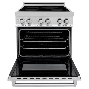 ZLINE 30" 4.0 cu. ft. Induction Range with a 4 Element Stove and Electric Oven with Color Options (RAIND-30)