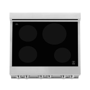 ZLINE 30" 4.0 cu. ft. Induction Range with a 4 Element Stove and Electric Oven with Color Options (RAIND-30)