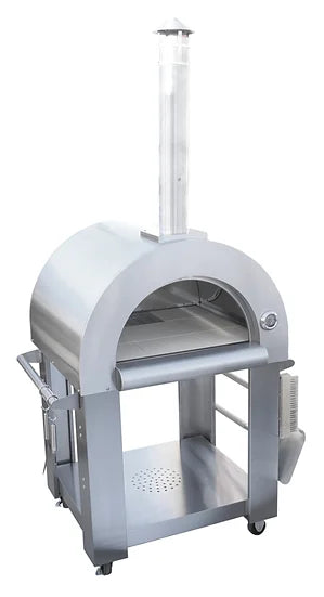 KoKoMo - 32” Wood Fired Stainless Steel Pizza Oven