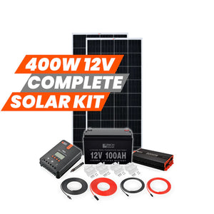 Rich Solar - 400 Watt Complete Solar Kit