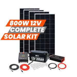 Rich Solar - 800 Watt Complete Solar Kit