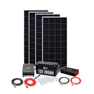 Rich Solar - 800 Watt Complete Solar Kit