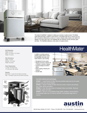 Austin Air - HealthMate Air Purifier